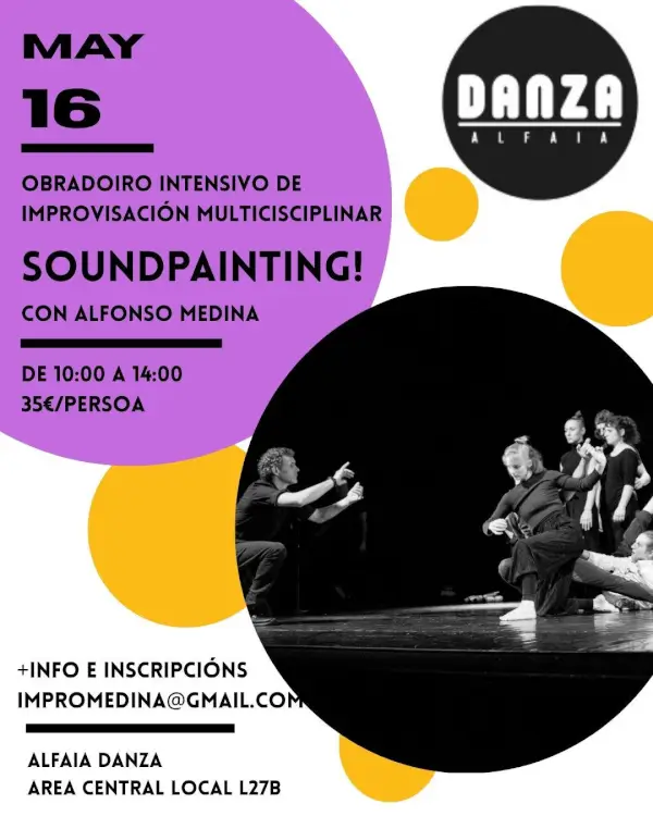 Obradoiro soundpainting 2026 05 16 alfaia danza