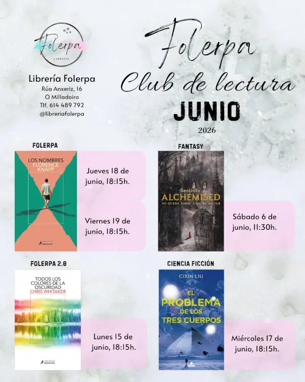 Club de lectura Folerpa 2.0 - Todos los Colores de la Oscuridad (Whitaker)