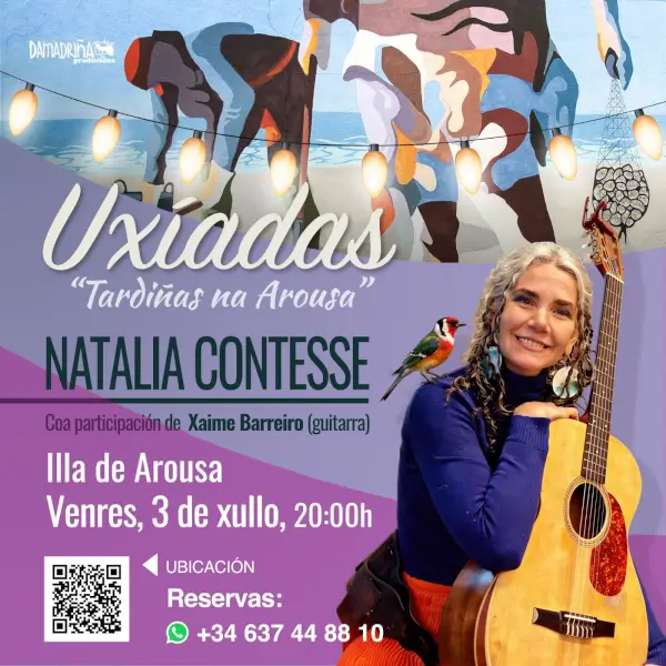 Concierto Natalia Contesse - Uxíadas Tardiñas na Arousa